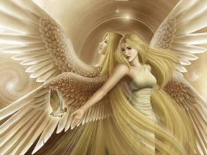 Раскраска ангел #36 #418