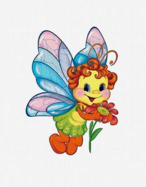 Раскраска бабочка для детей #23 #605