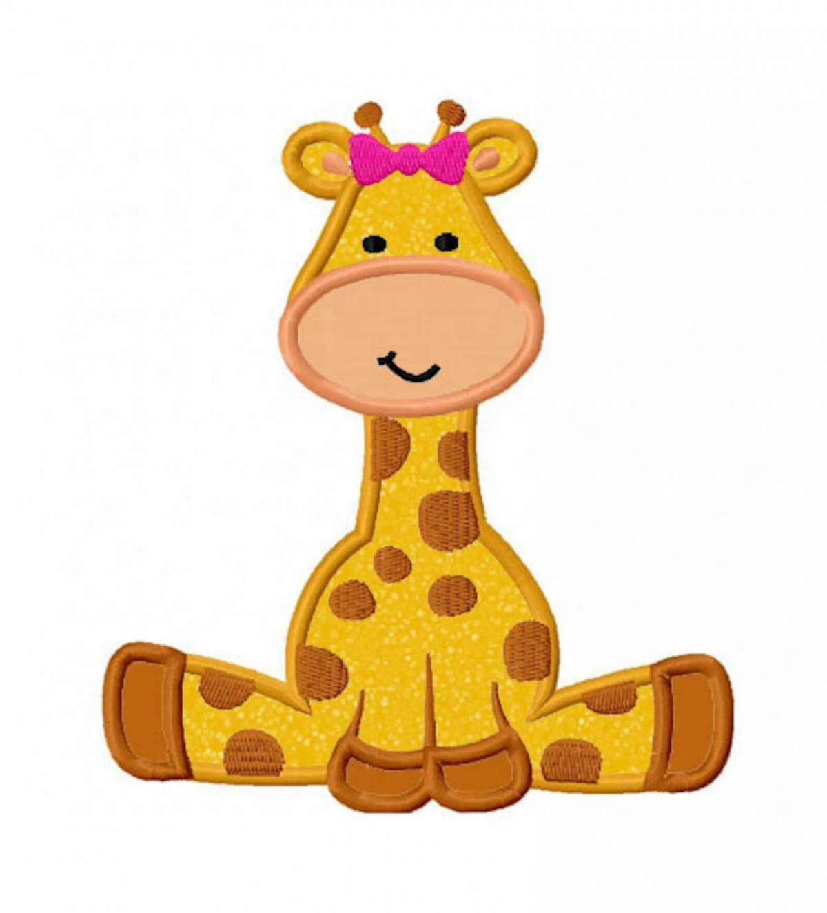 Жираф для детей #10