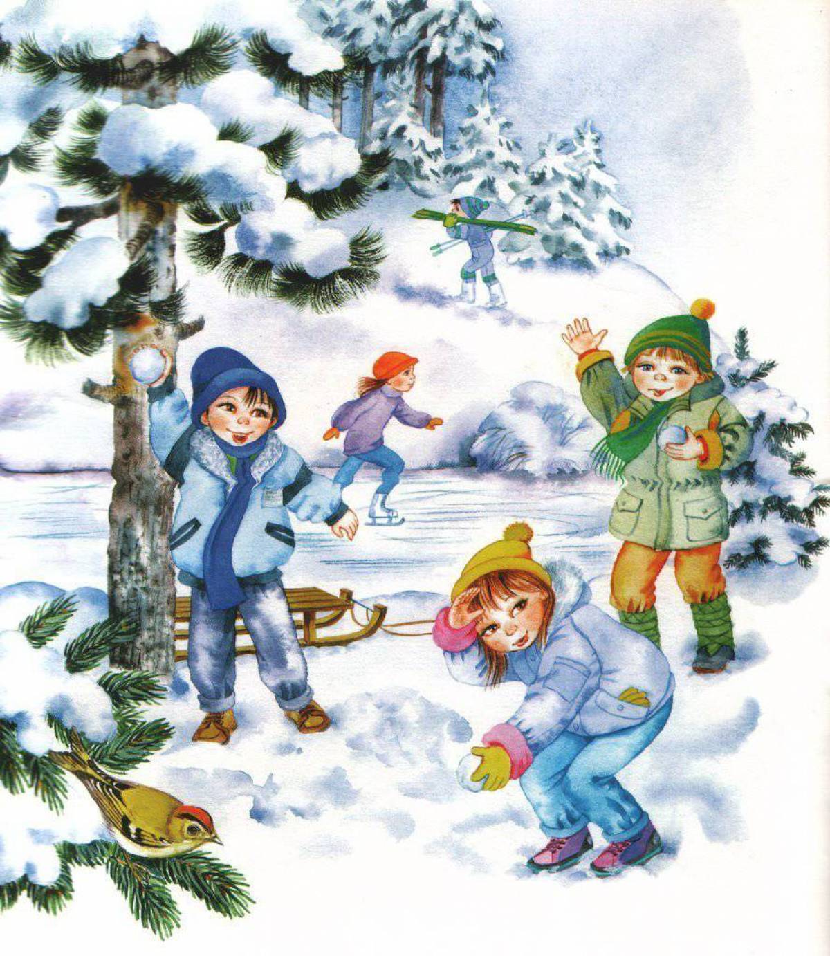 Зима для детей #19