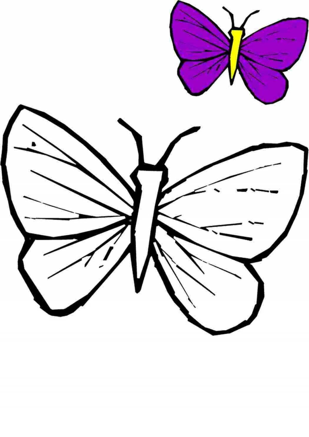 Раскраска 2 бабочки. Бабочка раскраска для детей. Бабочка раскраска для малышей. Бабочка для раскрашивания для детей. Бабочка раскраска для детей 3-4 лет.