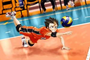 Раскраска аниме волейбол #2 #36022