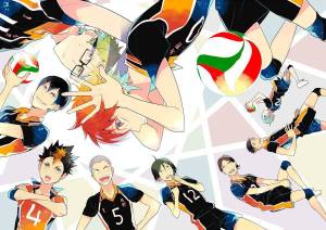 Раскраска аниме волейбол #25 #36045