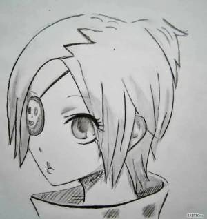 Раскраска аниме легко #7 #36339