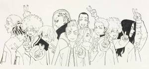 Раскраска аниме токийские мстители #3 #36649