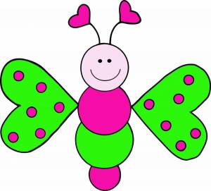 Раскраска бабочка для детей 4 5 лет #21 #38289
