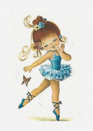 Раскраска балерина для девочек #25 #38532