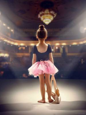 Раскраска балерина для девочек #29 #38536