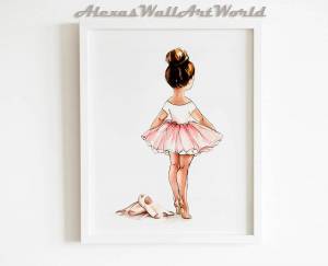 Раскраска балерина для девочек #32 #38539