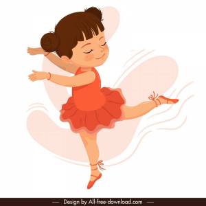 Раскраска балерина для детей #26 #38569