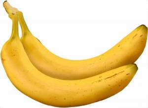 Раскраска банан для детей #3 #38608