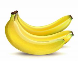 Раскраска банан для детей #12 #38617