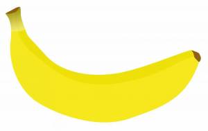 Раскраска банан для детей #16 #38621