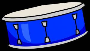 Раскраска барабан для детей #16 #38820