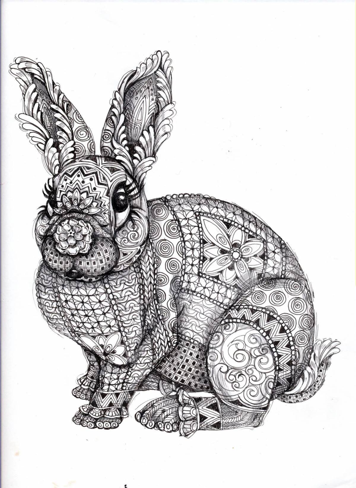 Картинка Антистресс кролик #14