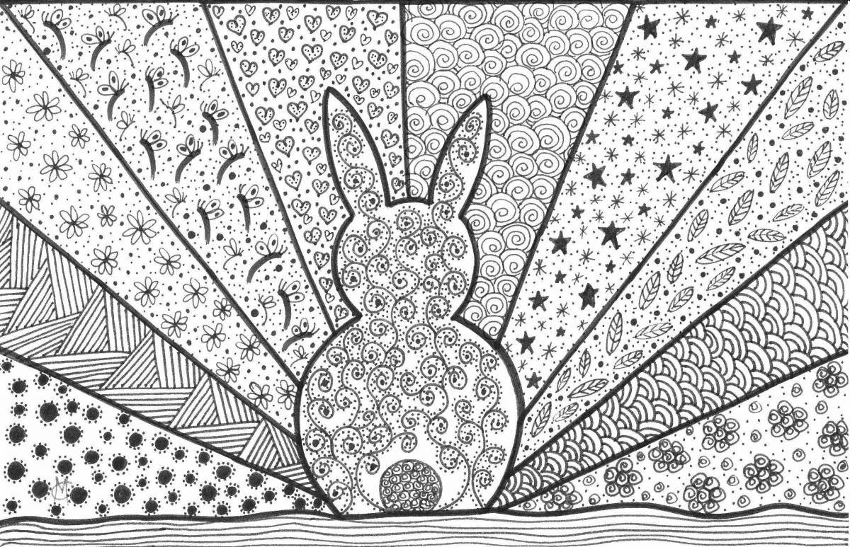 Картинка Антистресс кролик #28