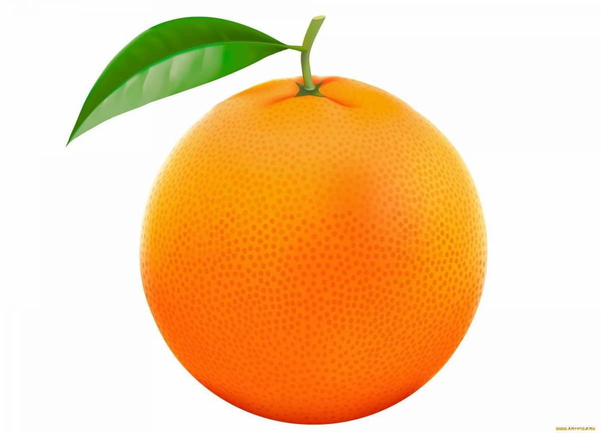 Апельсин для детей #32