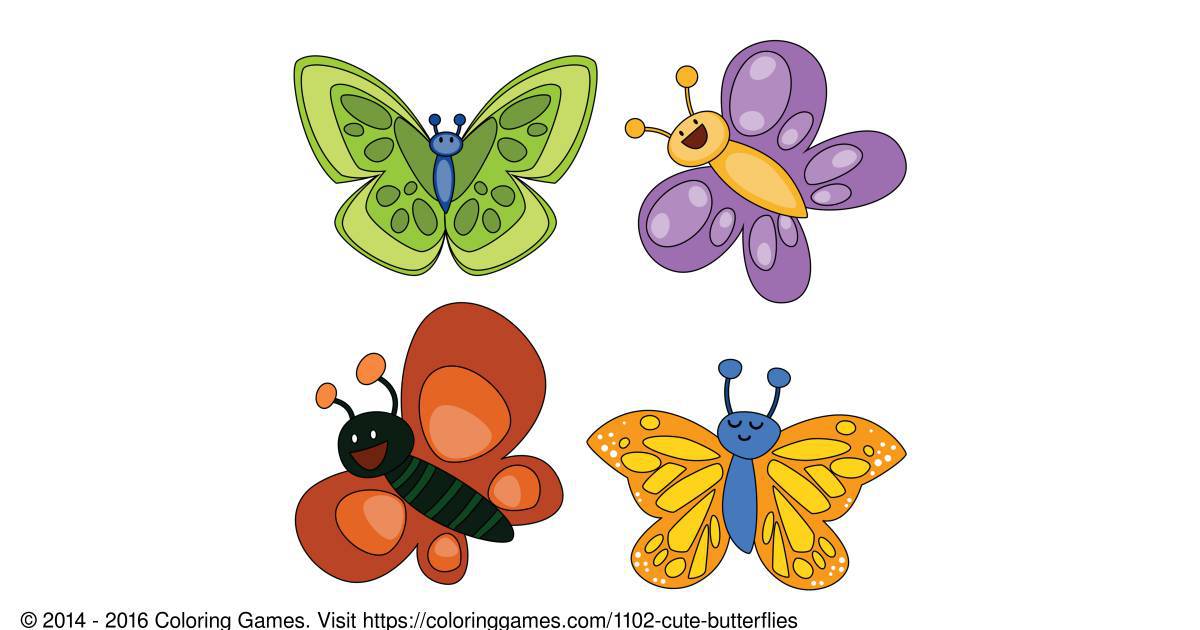 Бабочка для детей 3 4 лет #26