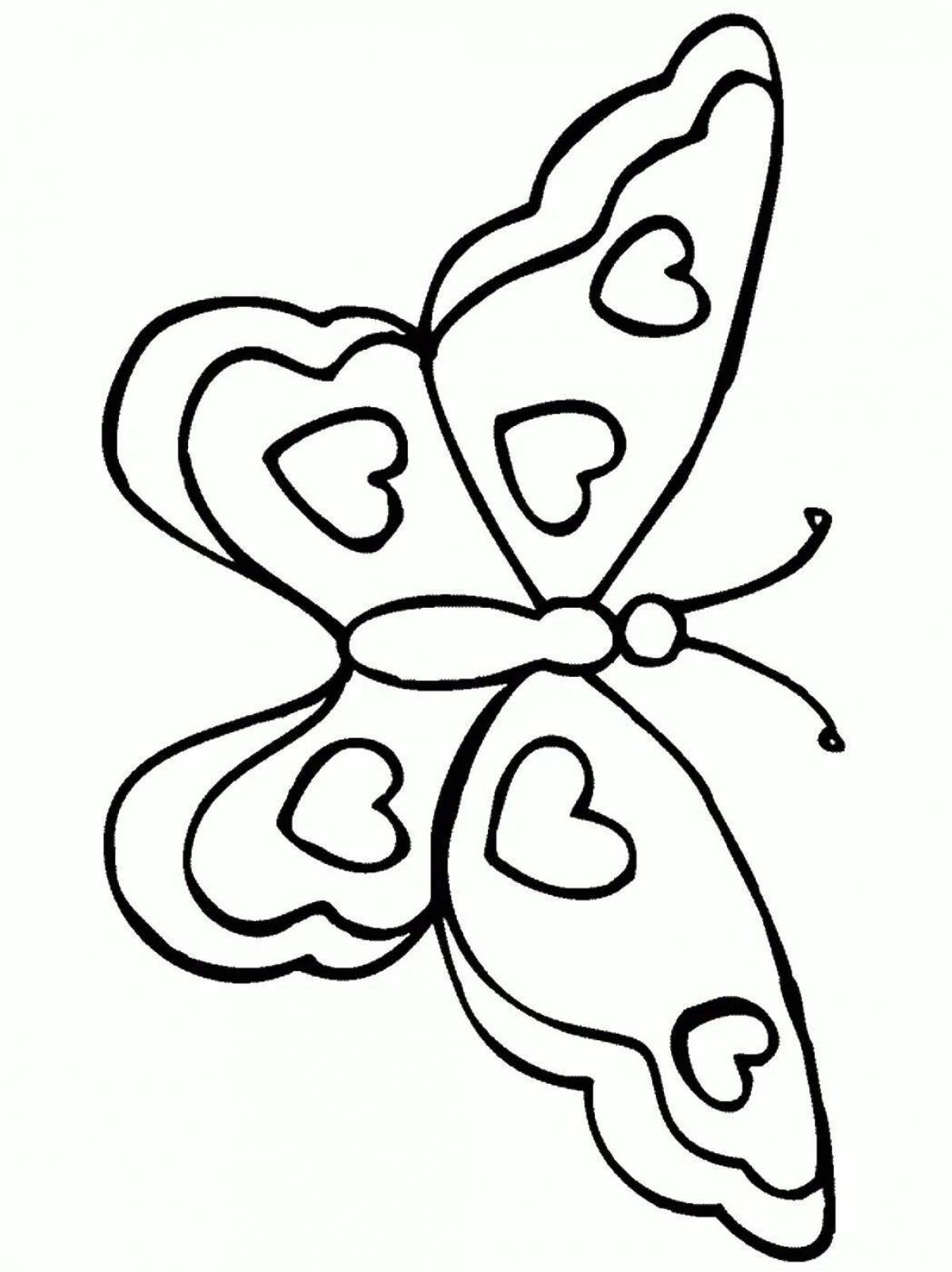 Бабочка для детей 6 7 лет #14