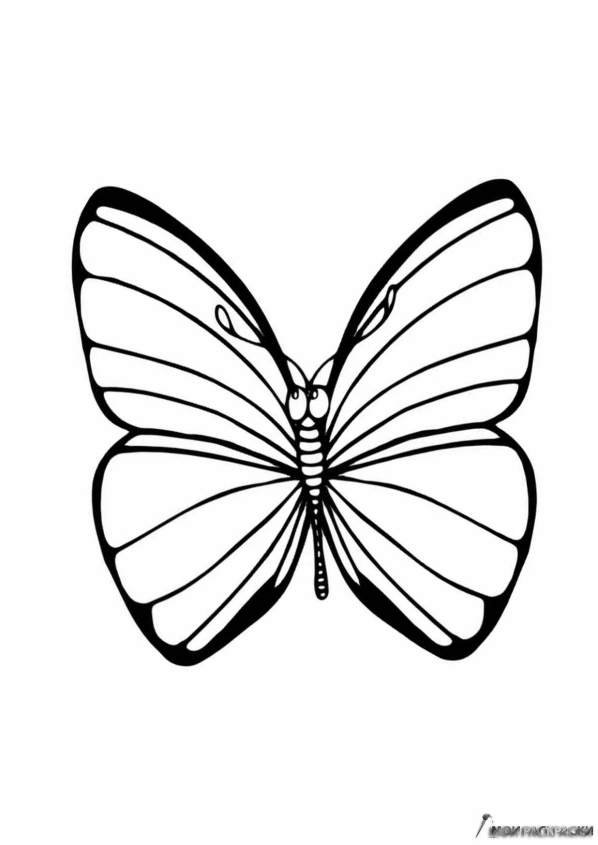 Бабочка для детей 6 7 лет #21