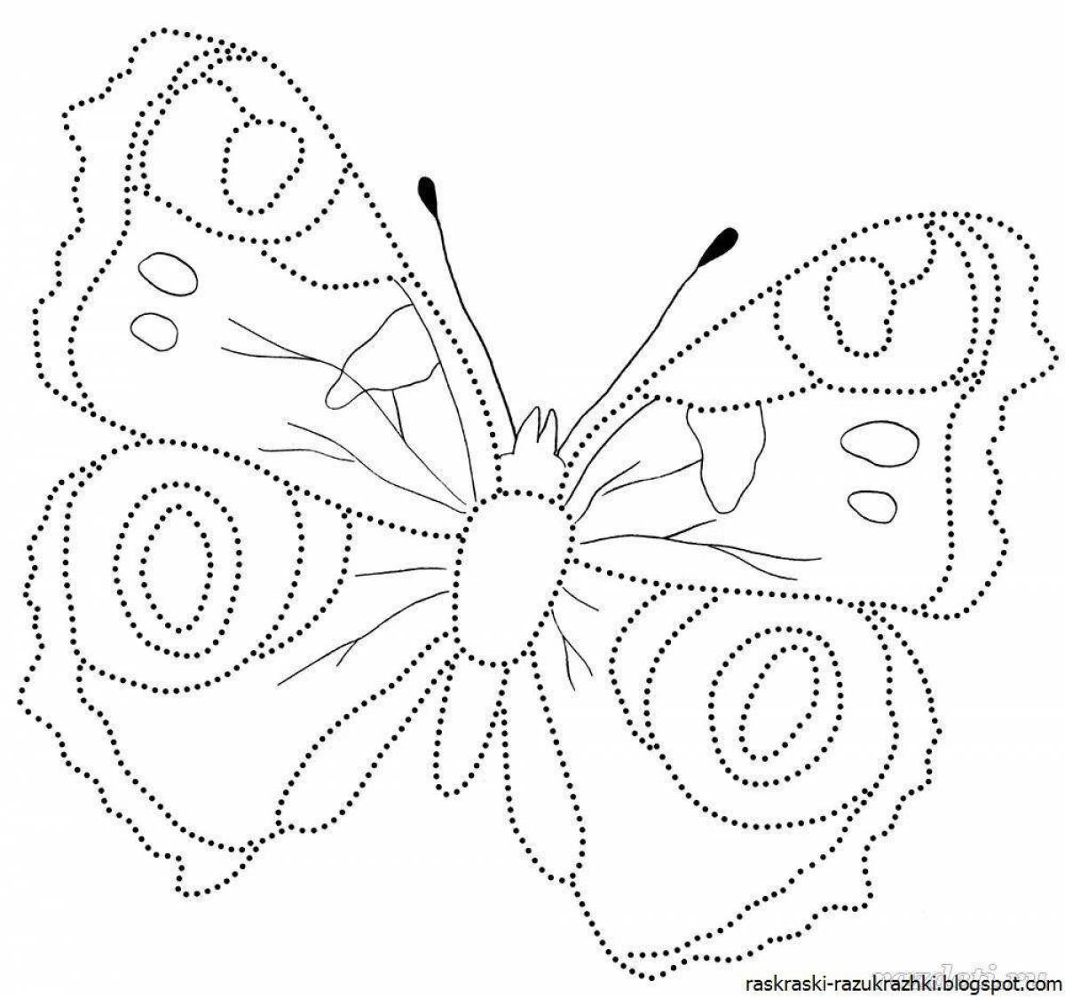 Бабочка для детей 6 7 лет #33