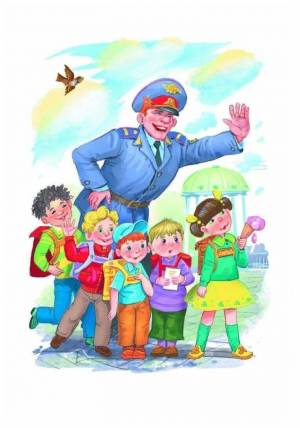 Раскраска милиционер для детей #11 #396012