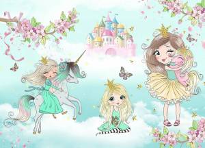 Раскраска милые принцессы #16 #396827