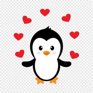 Раскраска милый пингвин #14 #397015