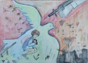 Раскраска мир без войны для детей #4 #398506