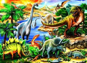 Раскраска мир динозавров #1 #398618