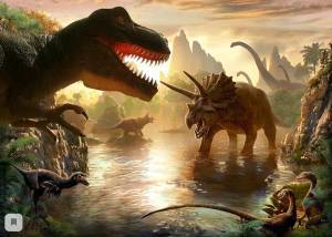 Раскраска мир динозавров #7 #398624