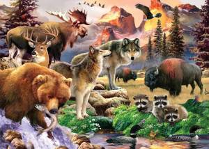 Раскраска мир животных #7 #398652
