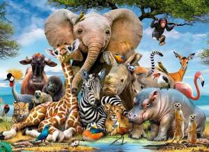 Раскраска мир животных #27 #398672