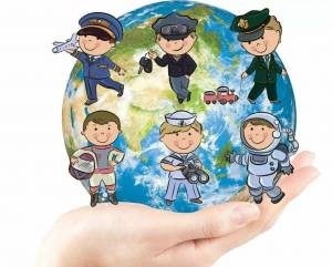 Раскраска мир профессий для детей #1 #398713