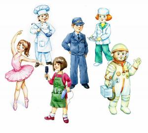 Раскраска мир профессий для детей #37 #398749
