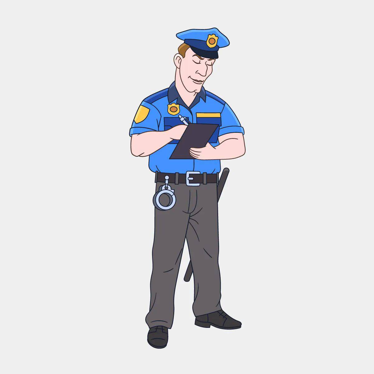 Милиционер для детей #25