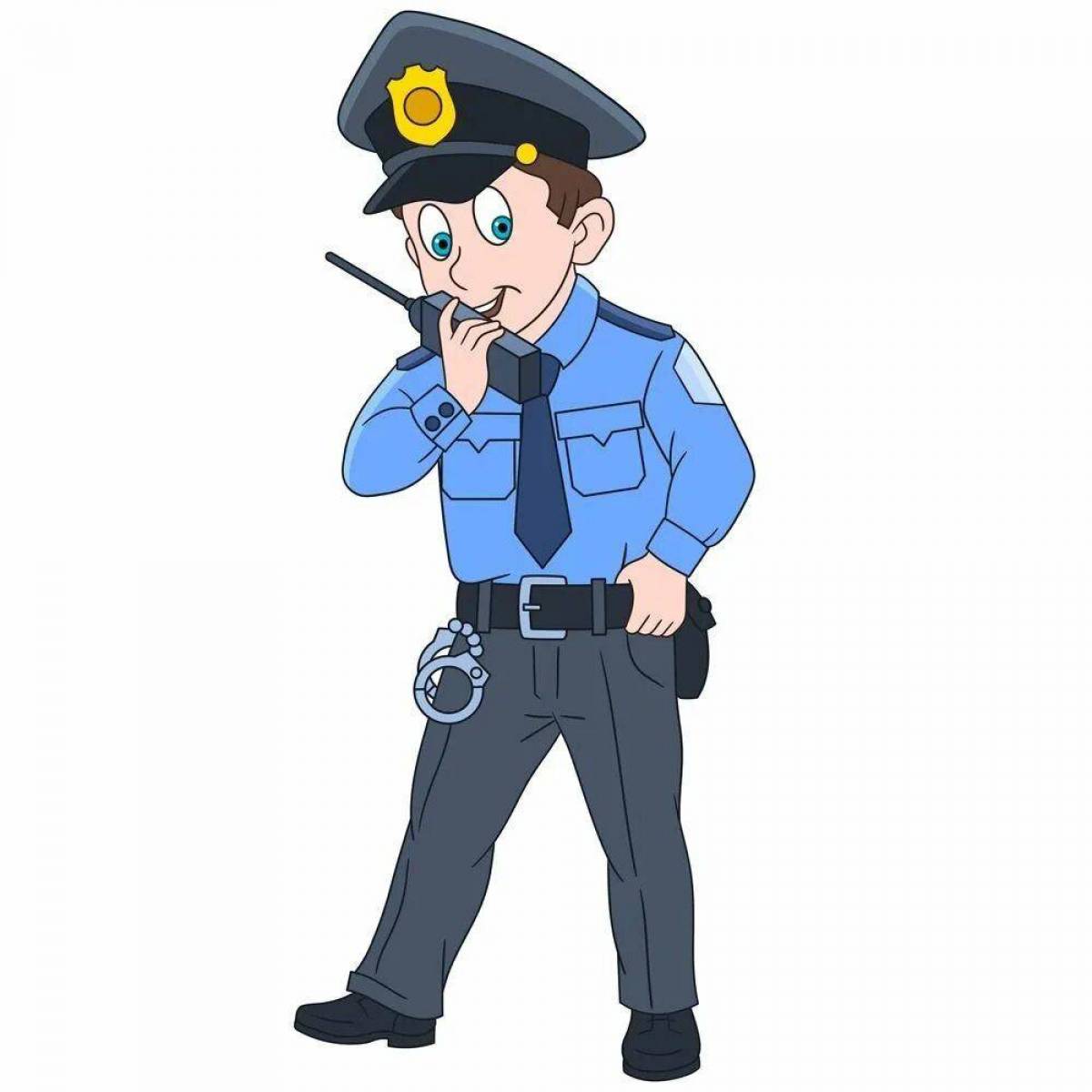 Милиционер для детей #34