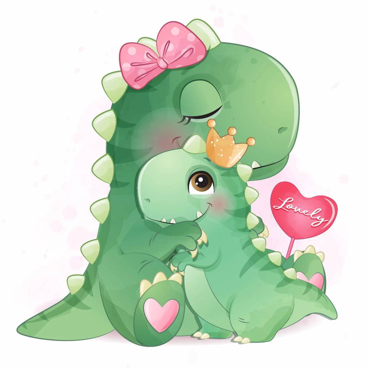 Милый динозаврик #4