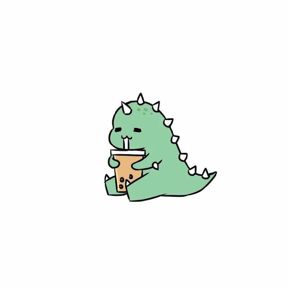Милый динозаврик #6