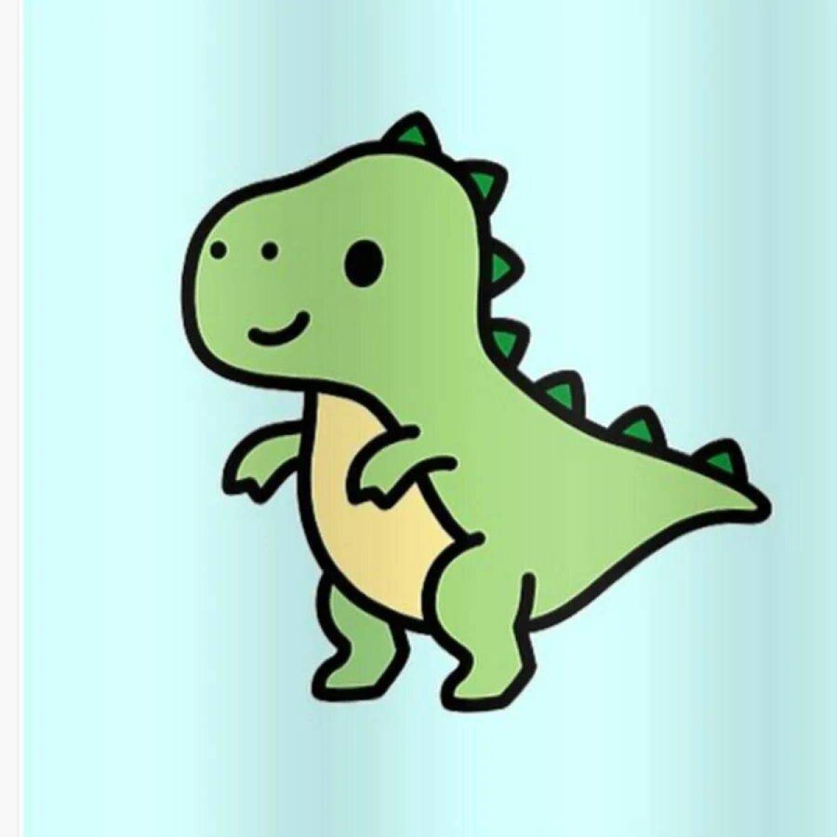 Милый динозаврик #7
