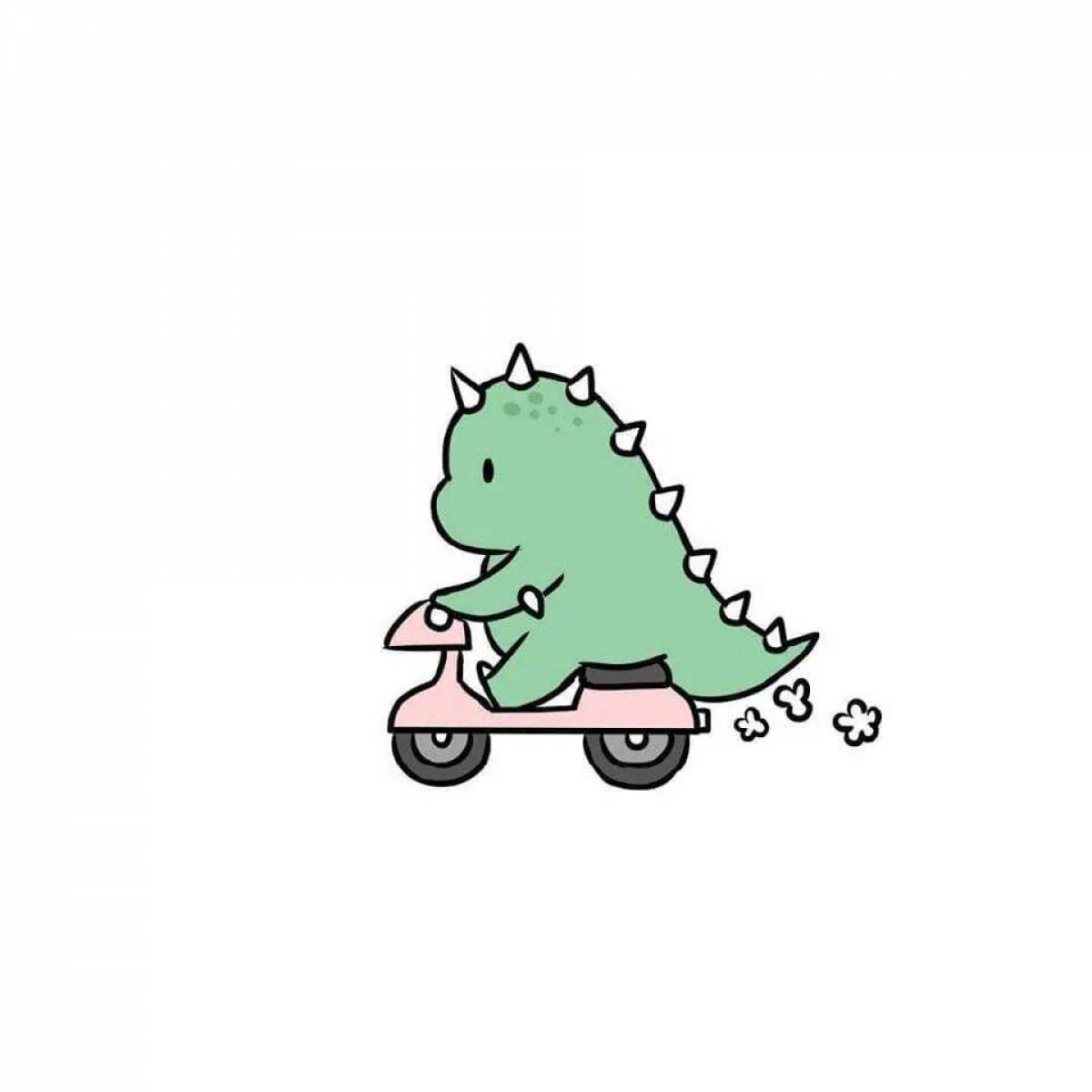 Милый динозаврик #21