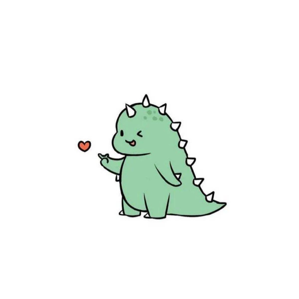 Милый динозаврик #31
