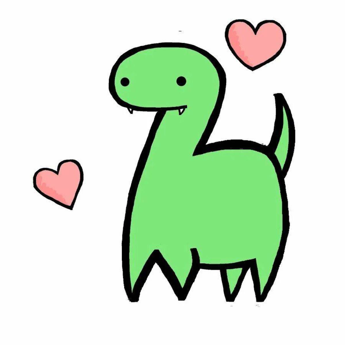 Милый динозаврик #36