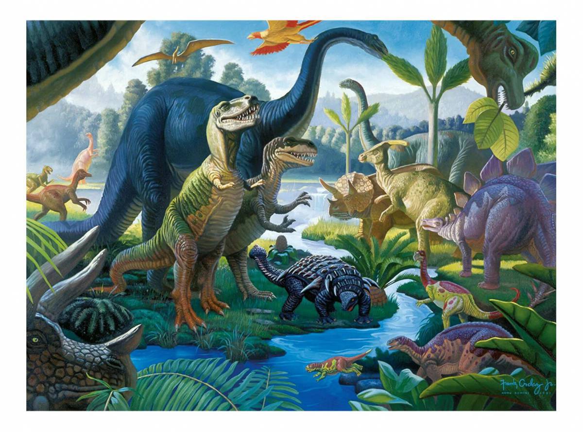 Мир динозавров #14
