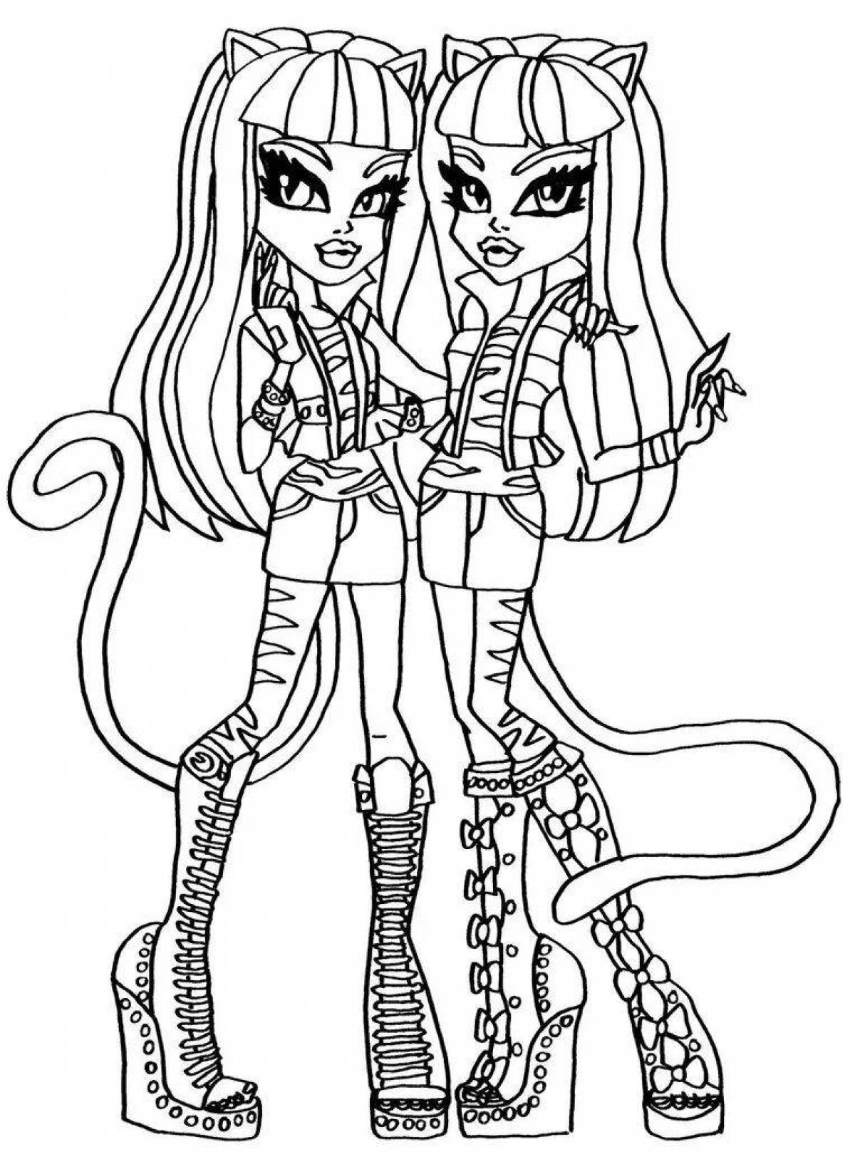 Monster high рисунки