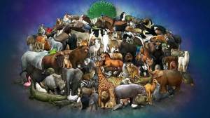Раскраска много животных #20 #400273