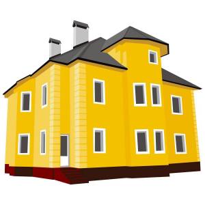 Раскраска многоэтажный дом для детей #28 #400786