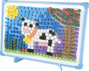 Раскраска мозаика для детей #33 #401475