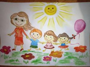 Раскраска мой детский сад любимый #16 #401713
