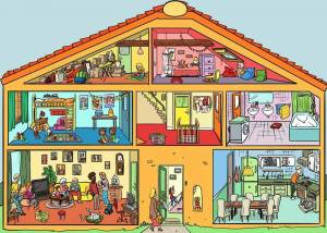 Раскраска мой дом #2 #401737